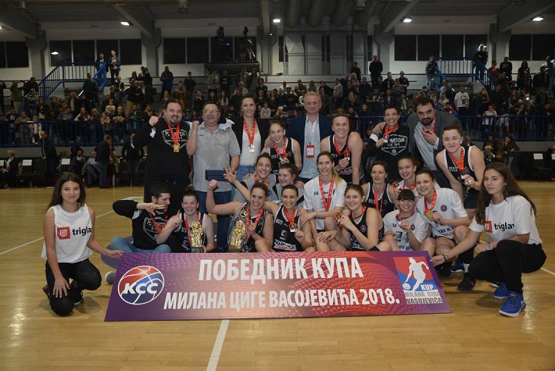  Кошаркашице Партизана победиле Звезду и освојиле Куп